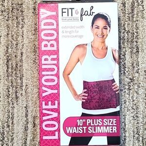 Fit & Fab - Love Your Body 10" Plus Size Waist Slimmer